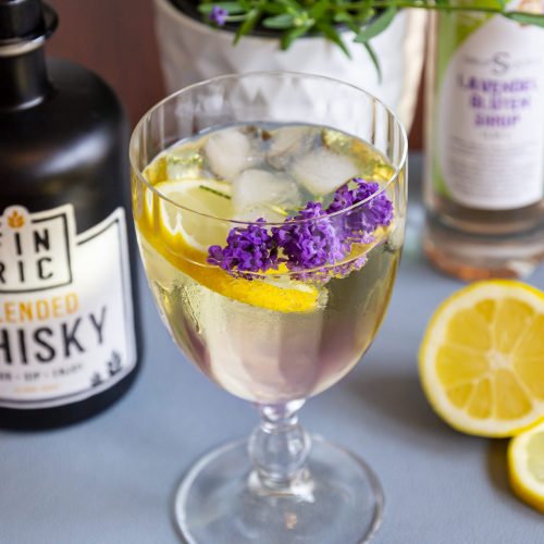 Whiskycocktail, Sommerdrink: FINRIC Lavendel Spritz