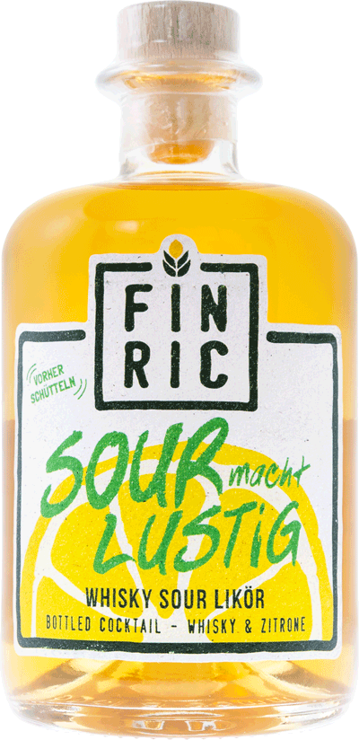 FINRIC Sour macht Lustig Whisky Sour Likör 0,5l