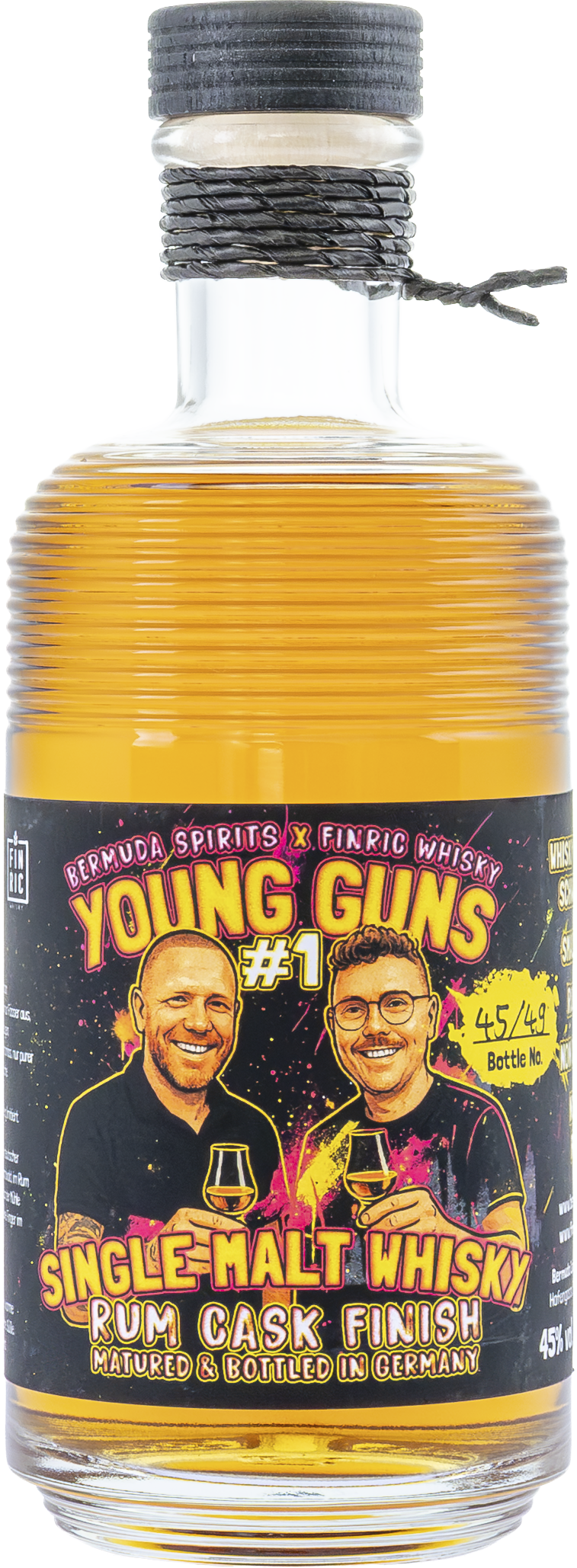 Young Guns #1 Single Malt Whisky mit Rumfass Finish 0,5l